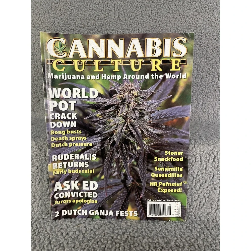 CANNABIS‎ CULTURE MAGAZINE JUNE / JULY 2003